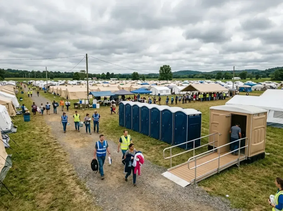 disaster-relief-camp-restrooms-010 — frequently asked questions, Dumpster & Portable Bathrooms Rental in St. Helens, OR